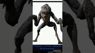 ( primeval ) future predator in plastilina