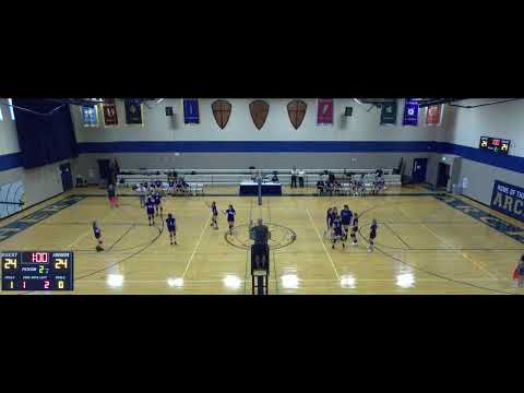 The Ambrose School vs. Nyssa Middle School - B Game JV Womens' Volleyball