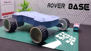 | Building a Wi-Fi Controlled ESP32 Rover | ESP32 Wi-Fi Rover Build |#tech#electronics#rover#pcbuild