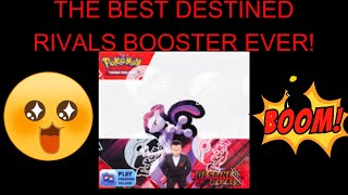 *DESTINED RIVALS BOOSTER BOX ON BACK 2 BACK DAYS! OUR BEST BOOSTER BOX WE HAVE EVER RIPPED! #POKEMON