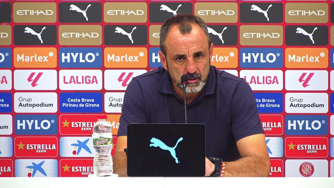 🎙️ Roda de Premsa de Quique Álvarez, en el post partit del GIRONA FC vs RCD MALLORCA