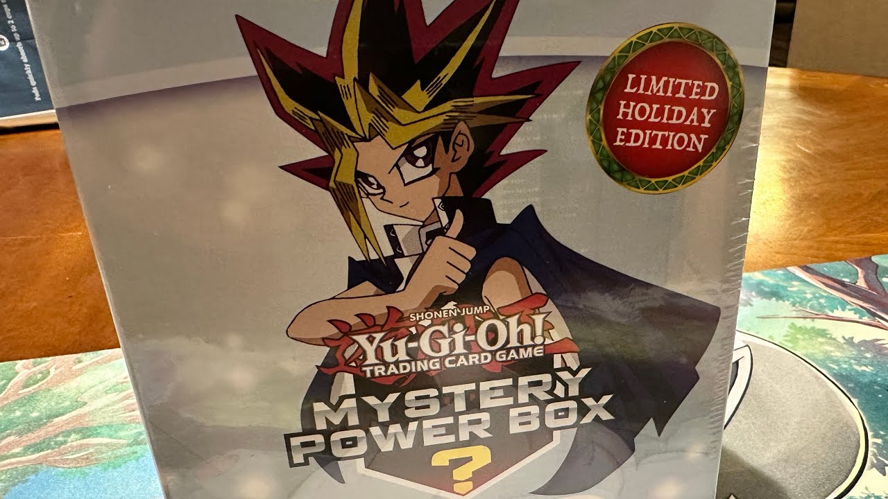 Opening the Yu-Gi-Oh! Limited Holiday Edition Mystery Power Box! - YouTube