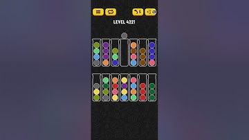 Ball Sort Puzzle Level 4221