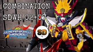 SDWH 02+07 | COMBINATION | SD WORLD HEROES | BANDAI