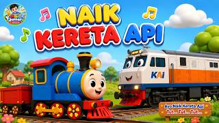 🚂 Naik Kereta Api Tut Tut Tut | Lagu Anak Anak Indonesia Terpopuler | Animasi Kartun Lucu Abi Junior