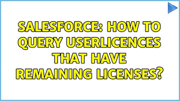 Salesforce: How to query userlicences that have remaining licenses?
