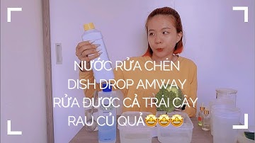 Nước rửa chén Dish Drop Amway rửa được rau củ quả trái cây??? #Amway #dorothyngo #dishdrops