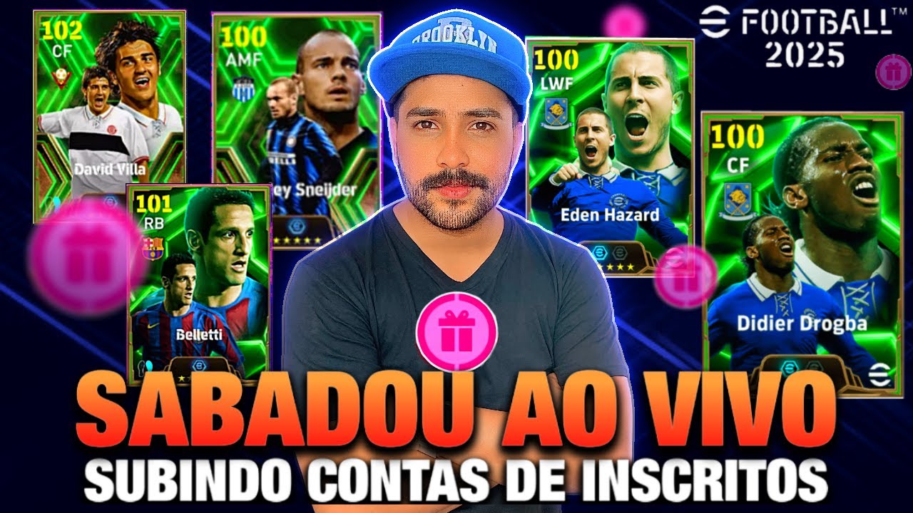 🔥⚽ SABADOU AO VIVO COM BISMARQUE | EFOOTBALL 2025- PS5 - YouTube