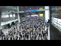 今朝の品川駅 通勤ラッシュ
