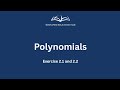 Polynomials Class 9 Maths Chapter 2 | Ex 2.1 & Ex 2.2 | NCERT Solutions | Part 4