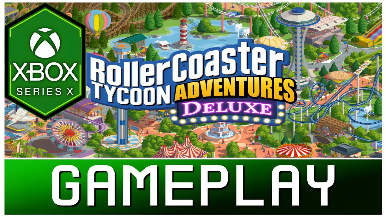 Roller Coaster Tycoon Deluxe Trailer 