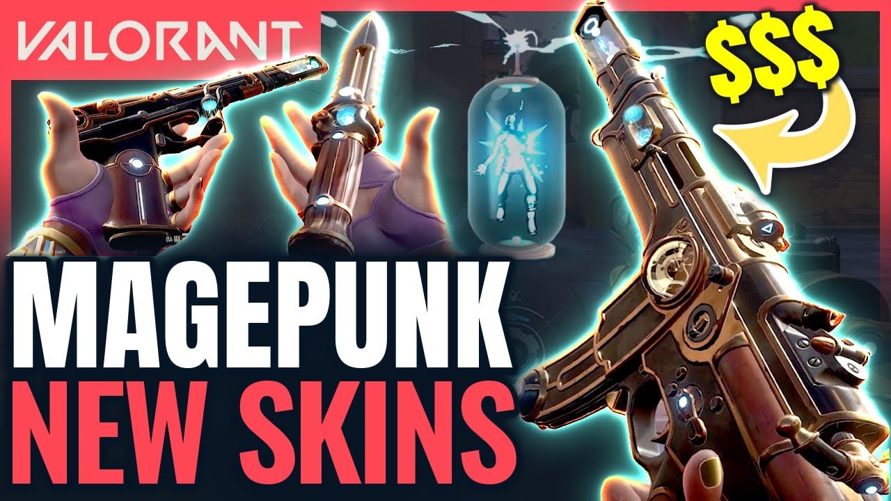 SKINS MAGEPUNK - Uma Nova Coleção OUSADA em Estilo Steampunk no Valorant! 