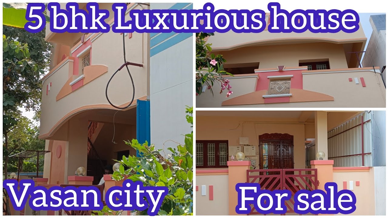 5bhk Luxurious house for sale Vasan city affordable price 