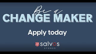 Salvos Stores - Become A Changemaker