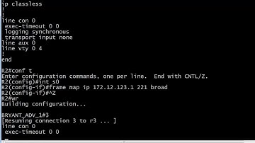 344 Frame Relay Broadcast Lab