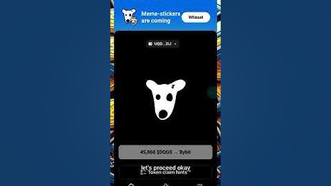 How to find your dogs token on your exchanges / dogs airdrop withdrawal in ton wallet / dogs airdrop