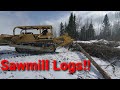 Hauling Logs For My Portable Sawmill!!