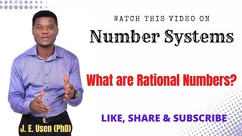 Number Systems | Part 3 | What are Rational Numbers?
