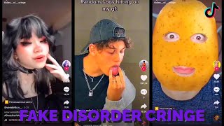 FAKE DISORDER CRINGE #4 / TIKTOK COMPILATION💙