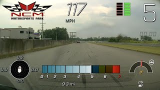 NCM Motorsports Park - 4 Laps in a C8 Corvette Stingray Z51 - 117 MPH