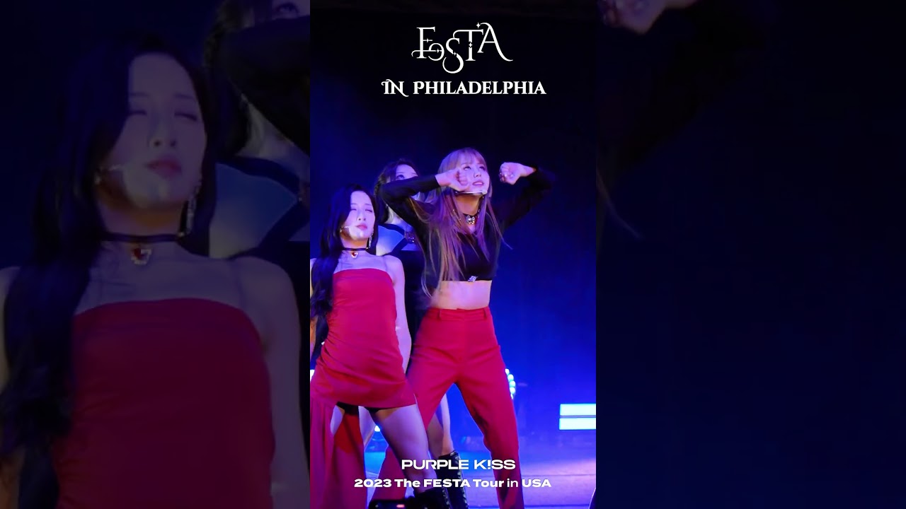 PURPLE KISS 2023 The FESTA Tour in USA - Philadelphia, PA