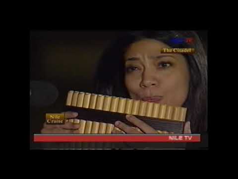 Balady Song On Nile TV Panflute Ghada Youssef عزف أغنية بلدى قناة النيل بانفلوت غادة يوسف