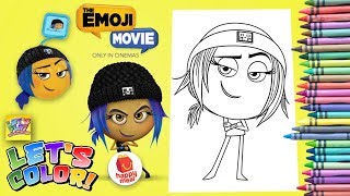 LET'S COLOR! JAILBREAK from 2017 The Emoji Movie McDonald's Happy Meal