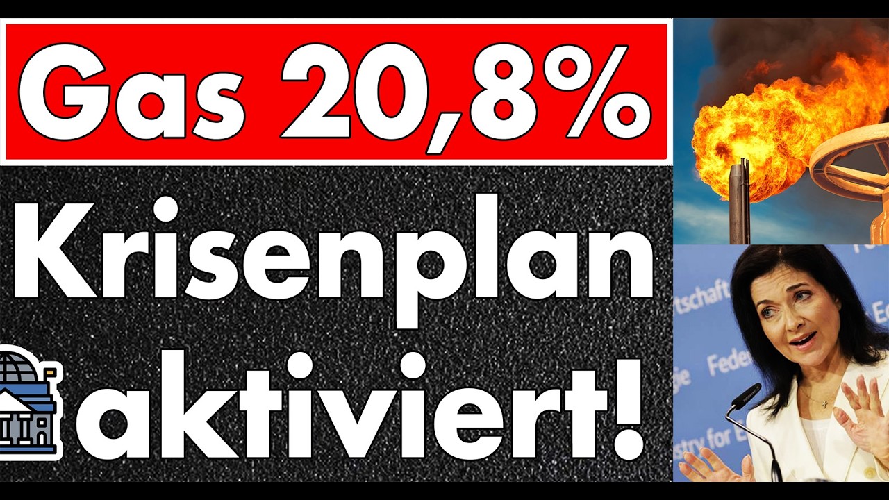 Regierung aktiviert Krisenplan? Dann haben Sie die ganze Zeit gelogen! Gasspeicher Füllstand 20,8%