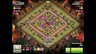 Max Lvl5 Dragon Attack On A Super Rushed Town Hall 10 - Clash Of Clans 3 Star Attack