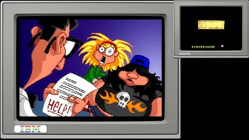 Game (Intro) : Maniac Mansion :  DOTT - Roland MT-32 - MiSTer FPGA - ao486 DOS