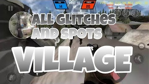 Bullet force map Village all glitches and best spots