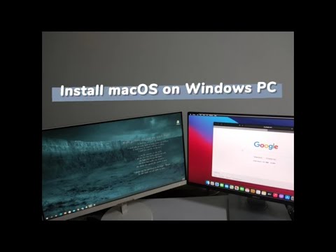 Opi asentamaan macOS Windows PC VMware 8 Munites