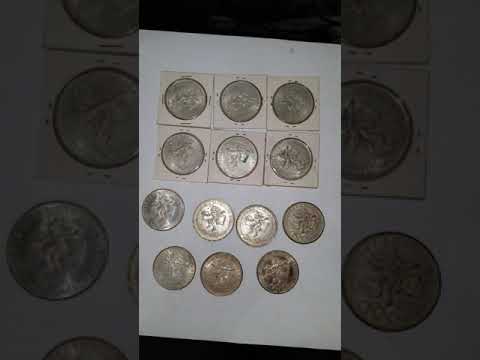 1968 Mexican Olympic Silver Coins