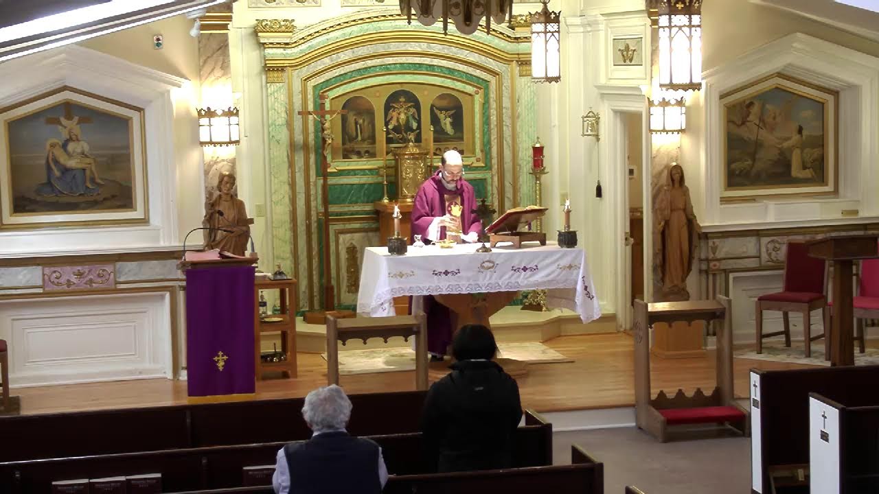 LIVE Catholic Mass Saint Margaret Shrine, Bridgeport CT
