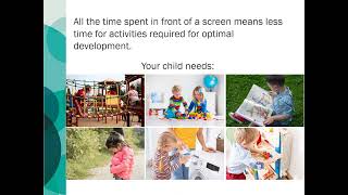 Screens and language development