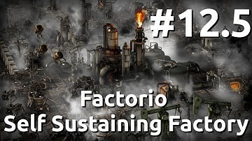 Factorio - Self Sustaining Factory - Modded - Time Lapse 1