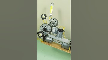 UNIQUE WAY OF ASSEMBLING PROTOTYPE MINI STATIONARY POWER MACHINE SERIES, IN A UNIQUE WAY