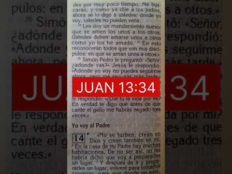 JUAN 13:34 #shorts