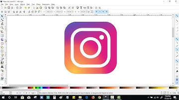 How to Draw INSTAGRAM logo in Inkscape