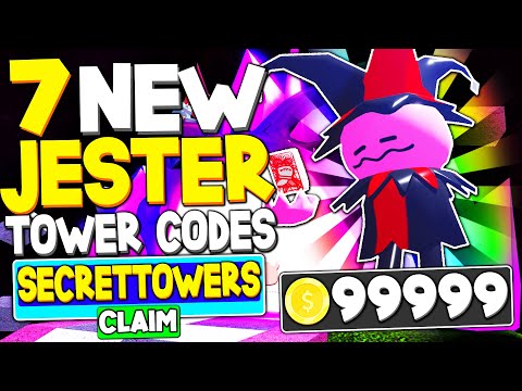 New 7 Secret Jester Tower Codes In Tower Heroes Roblox Youtube - jester hat 20 roblox