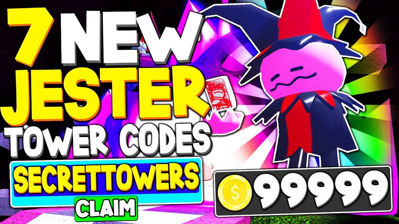 NEW 7 *SECRET JESTER* TOWER CODES in TOWER HEROES (ROBLOX ...