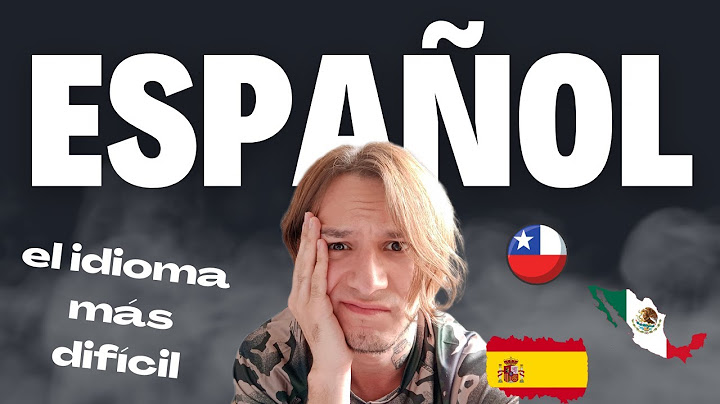 El español es el idioma más difícil del mundo... 🙄