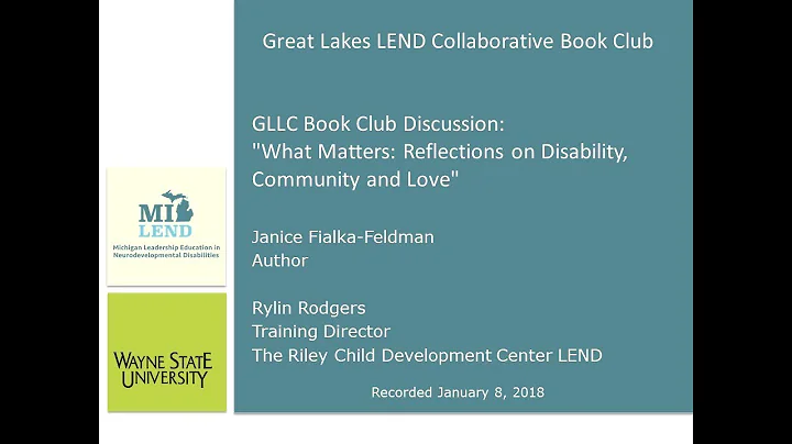 GLLC Book Club Webinar with Janice Fialka-Feldman ...