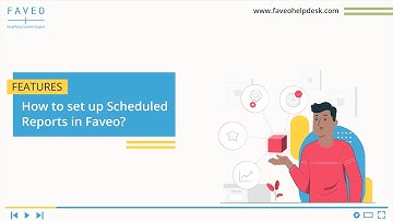 How to set up scheduled reports in Faveo?