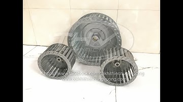 Cánh quạt lồng sóc Ø200 - Sirocco Fan