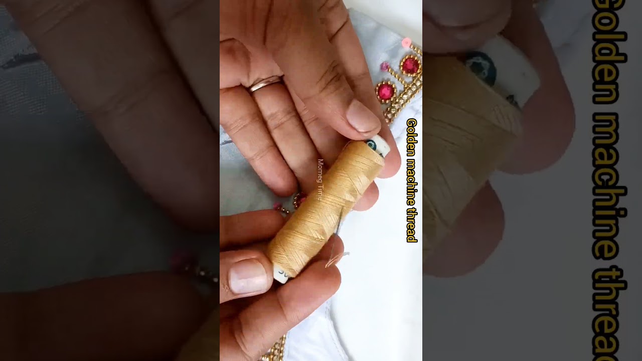 Beautiful And Simple Aariwork Blouse Neck Design|Embroidery Design|Maggamwork|Blouse Design|Blouse