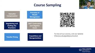 Graduate Tax Program Webinar: Program Overview and Estate Planning Certificate