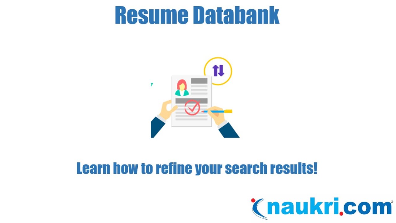 how to work on naukris search results naukris database naukri search resumes