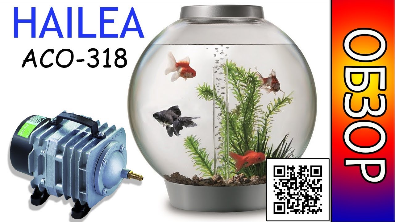 Hailea ACO-318 Воздушный Компрессор, Обзор + Тест