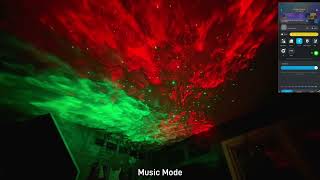 Govee Star Light Projector Demo